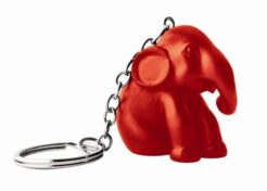 Sleutelhanger rood zittend