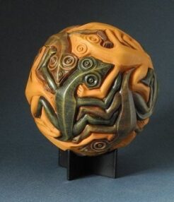 Escher "Sphere with Reptiles"