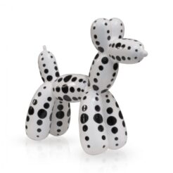 Balloon Dog wit/zwart