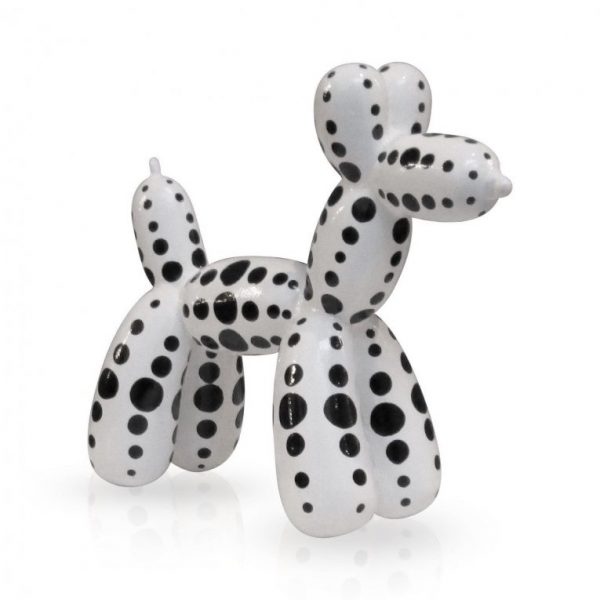 Balloon Dog wit/zwart