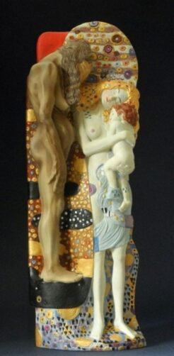 Klimt "Drie levensfasen van de vrouw"
