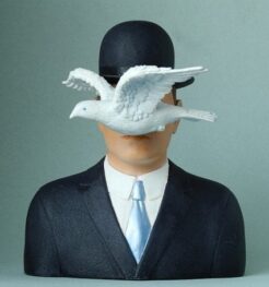 Magritte "L’homme au chapeau melon"