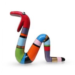 Moving snake Rainbow Gold medium