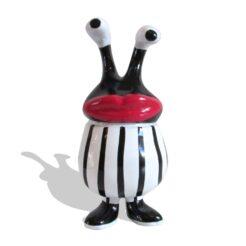 Lipstick Basket Black/white Large