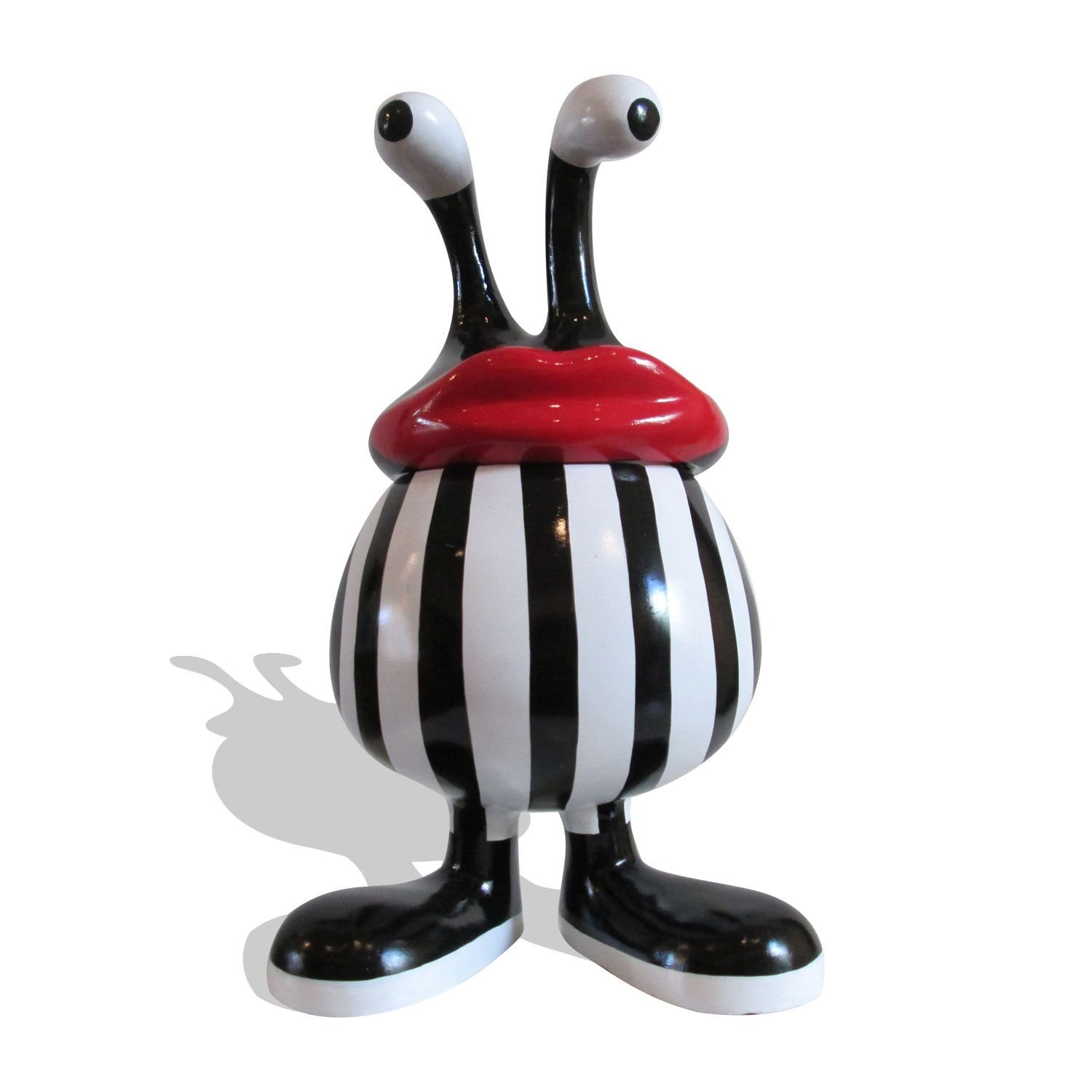 Lipstick basket black/white – afbeelding 2 van 3