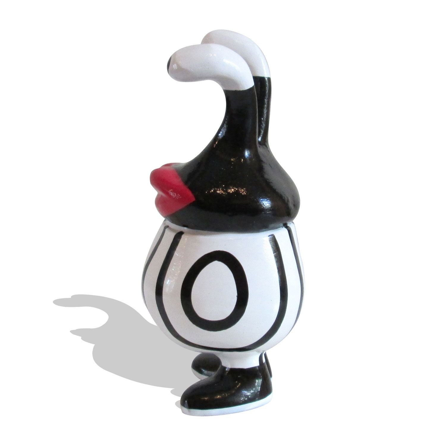 Lipstick basket black/white – afbeelding 3 van 3