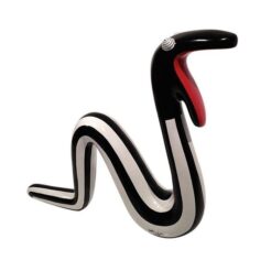Moving Snake Black/White Medium