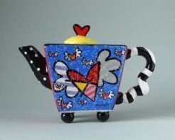 Mini Teapot Flying Heart