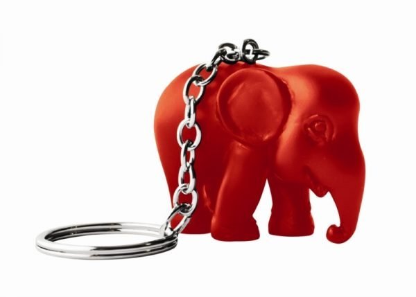 Key ring red standing