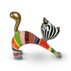 Hillie multi color gold Kunst en Kadootjes
