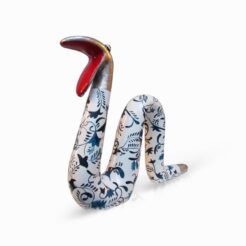 Moving Snake Delftsblauw Zilver