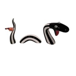 Swimming Snake Black/White