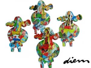 Peter diemhappy cow Kunst en Kadootjes