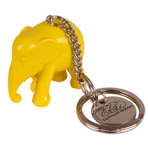 Elephant Parade Sleutelhanger - Geel