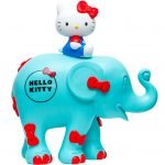 Hello Kitty, Bow blue Kunst en Kadootjes