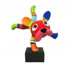 George Balancing Bull Dog medium Kunst en Kadootjes