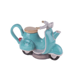 Design Theepot scooter Kunst en Kadootjes