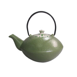 Japanse theepot "misaki" groen Kunst en Kadootjes