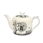 Theepot katten in Manenschijn Kunst en Kadootjes