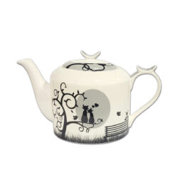 Theepot katten in Manenschijn Kunst en Kadootjes