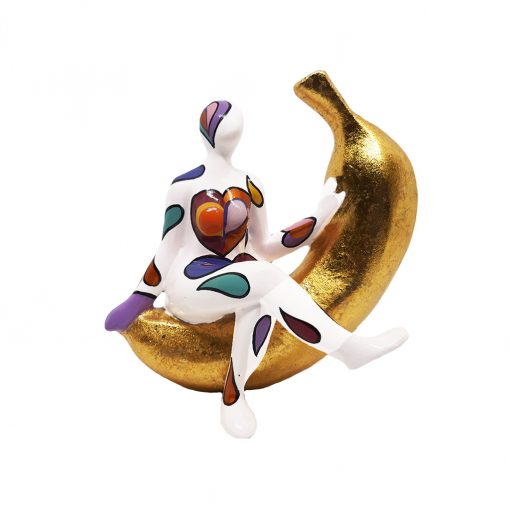 Eva banana wit Kunst en Kadootjes