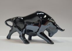 Stier Glans Metaal Medium Kunst en Kadootjes