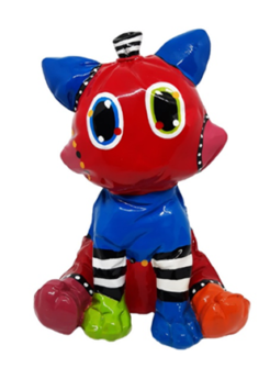 Balloon Cat Multicolor Kunst en Kadootjes