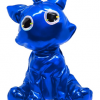 Balloon Cat blauw metallic Kunst en Kadootjes