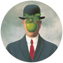 Paperweight Magritte, Fils de l'homme Kunst en Kadootjes