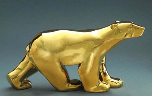 Polar Bear Gold Kunst en Kadootjes