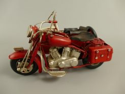 Motor met zijspan Kunst en Kadootjes