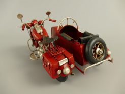 Motor met zijspan Kunst en Kadootjes