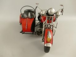 Motor met zijspan Kunst en Kadootjes