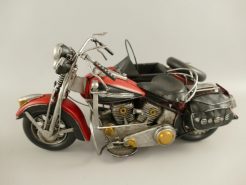 Motor met zijspan Kunst en Kadootjes