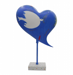 Vredesduif 20 cm Kunst en Kadootjes