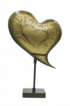 Nature's Heart of Gold 15 cm Kunst en Kadootjes