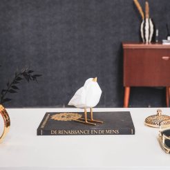 Love Bird White Kunst en Kadootjes