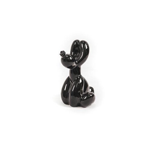 Sitting Balloon Dog Black Kunst en Kadootjes