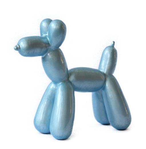 Balloon Dog Light Blue Kunst en Kadootjes