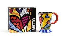 Zeldzame Britto mok met rode Handvat