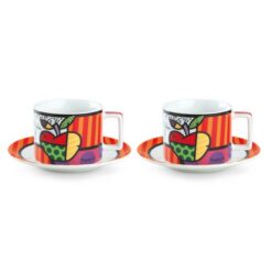 Britto Cappuccino Kopjes set “Appel”