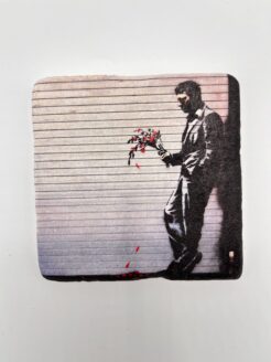 Banksy Tegel 'Waiting In Vain'