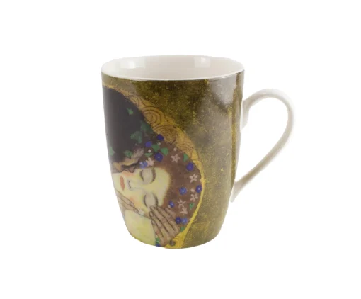 Mok in Doosje, Klimt, De Kus