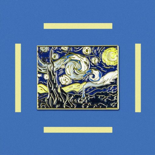 Van Gogh - De Sterrennacht Pin