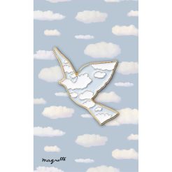 Magritte - L’oiseau de ciel Magneet