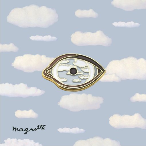 Magritte - Le faux miroir Pin