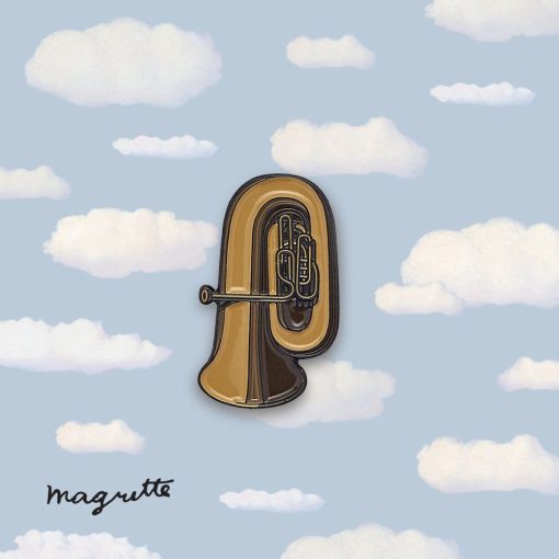 Magritte - The Heart of the Matter Pin (Tuba)