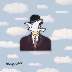 Magritte - L'homme au chapeau Melon Pin