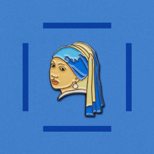 Vermeer - Meisje met de Parel Pin