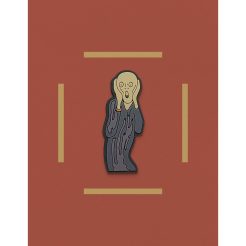 Munch - The Scream PVC Magneet